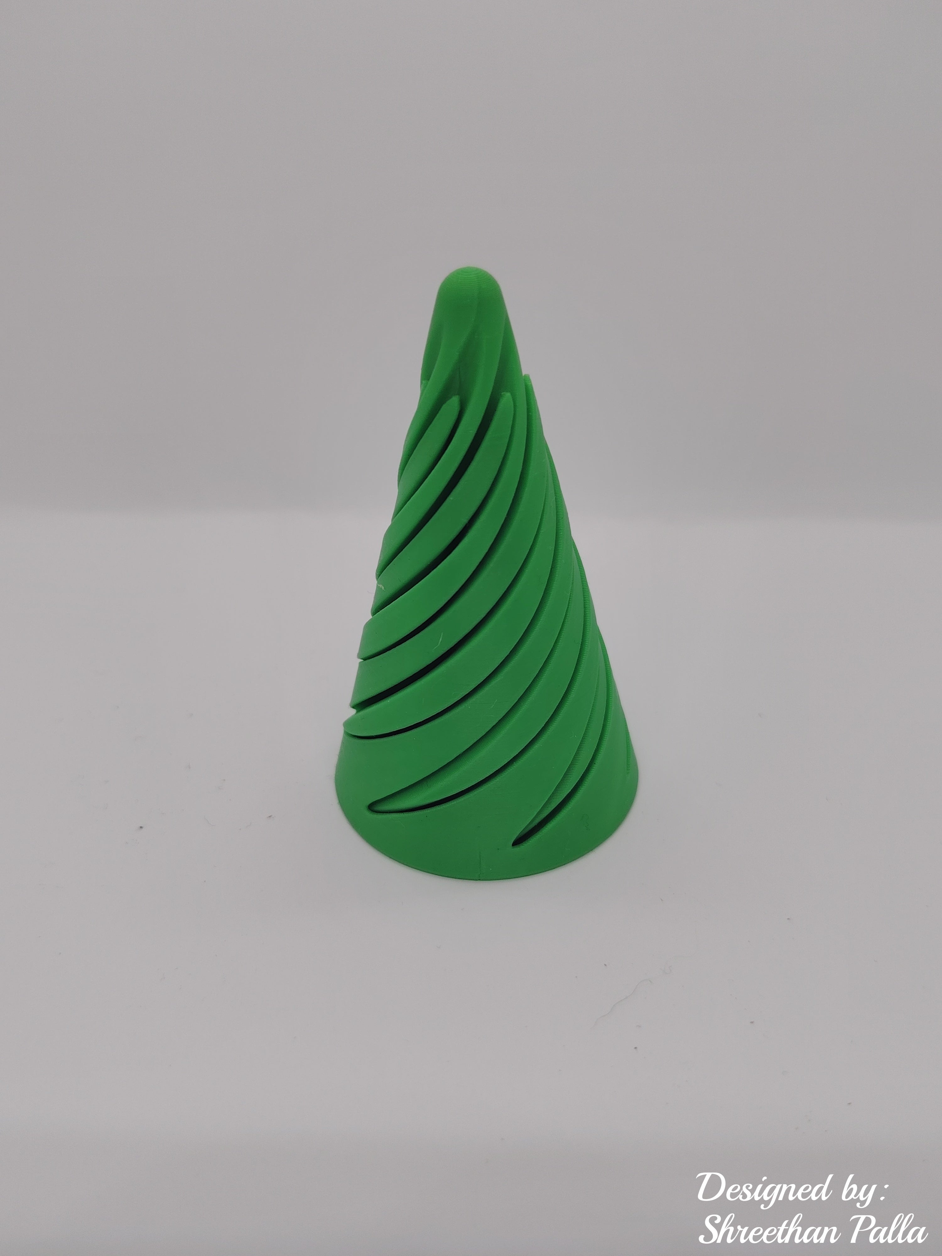 Spiral cone fidget
