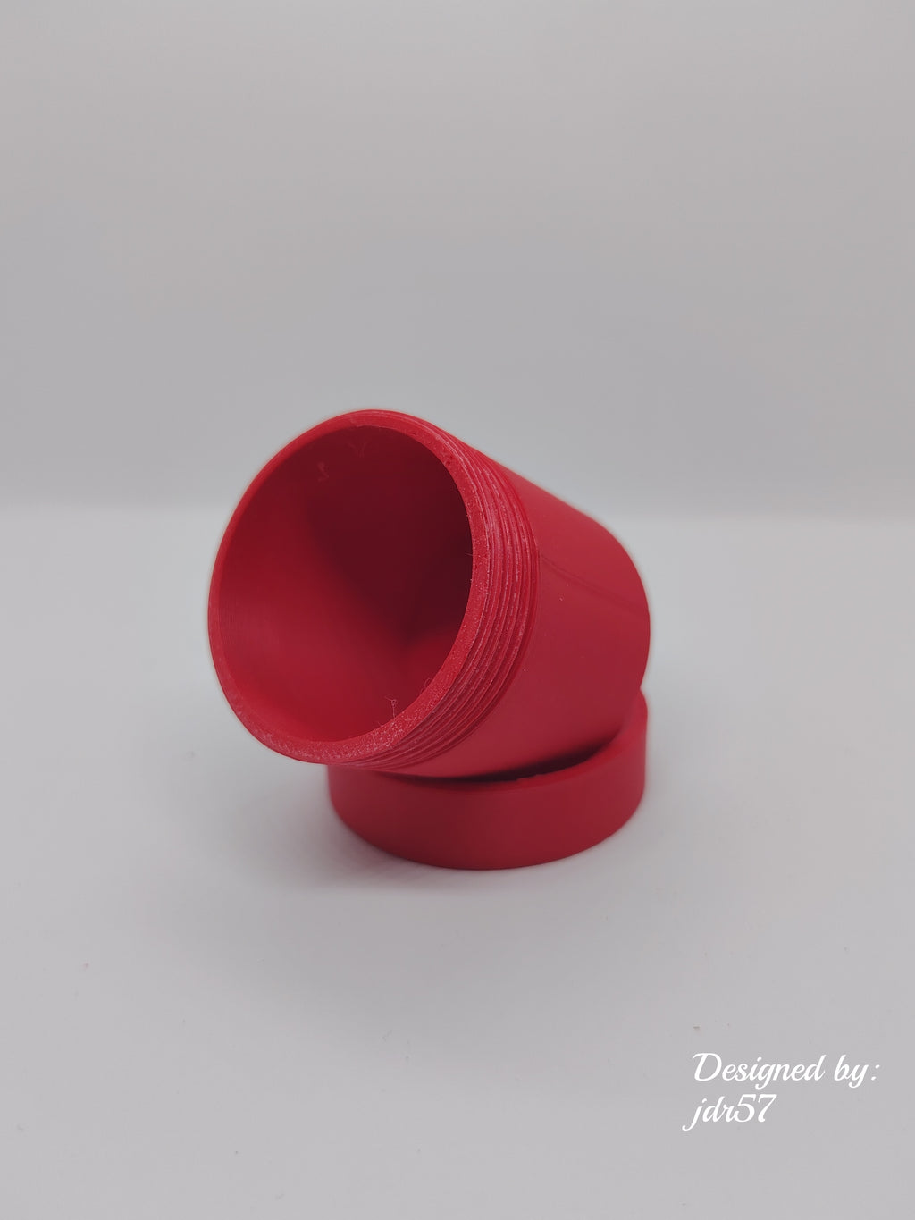 Small threaded container